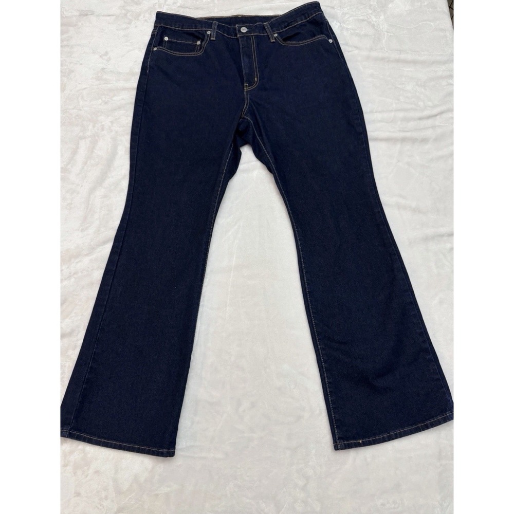 Levis 511 Slim Fit Jeans Mens W33 L30 Dark Blue Denim Stretch